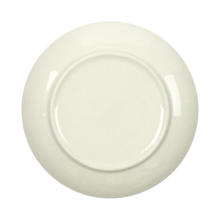 Home Deco Factory Plato Cottage Rojo Diámetro 20 cm Cerámica 1