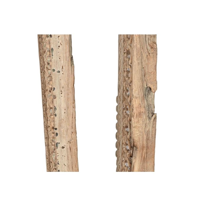 Escultura Item Home DKD Home Decor Natural Negro 10 x 129 x 15 cm 2