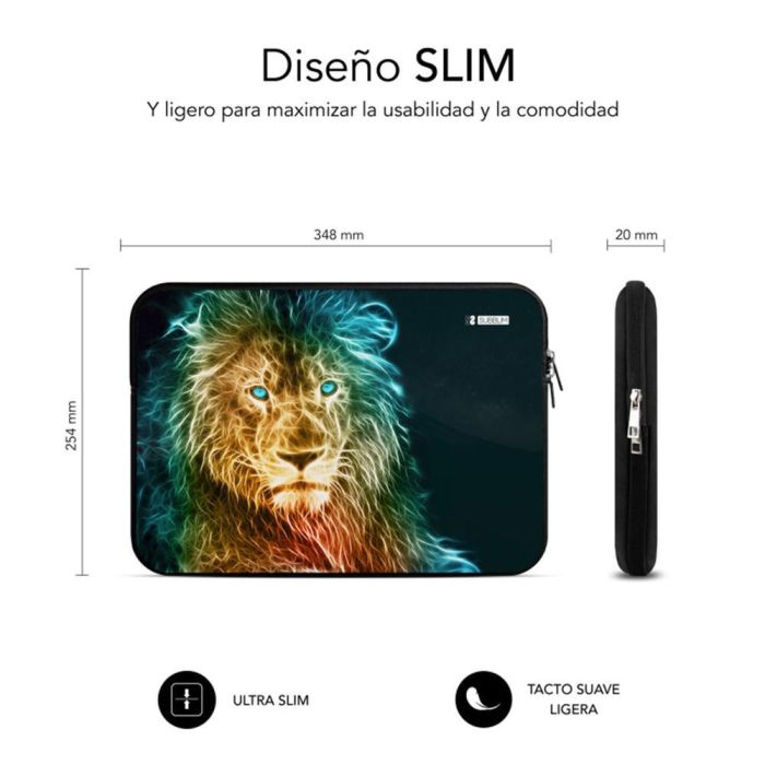SUBBLIM SUBLS-SKIN103 maletines para portátil 35,6 cm (14") Multicolor 2 SUBBLIM SUBLS-SKIN103 maletines para portátil 35,6 cm (14") Multicolor 2