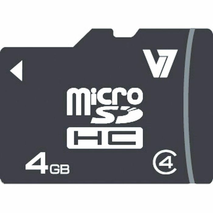 Tarjeta Micro SD V7 VAMSDH4GCL4R-2E 4 GB 0 Tarjeta Micro SD V7 VAMSDH4GCL4R-2E 4 GB 0