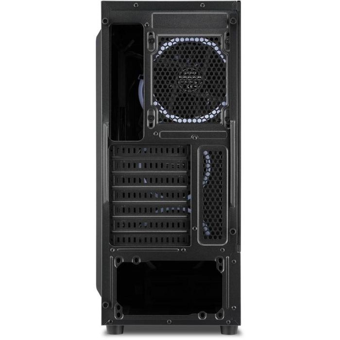 Sharkoon TK5M RGB Caja ATX Negra con 4 Ventiladores LED RGB 120mm, Panel Frontal Rejilla y Lateral de Cristal Templado, USB-C 5 Sharkoon TK5M RGB Caja ATX Negra con 4 Ventiladores LED RGB 120mm, Panel Frontal Rejilla y Lateral de Cristal Templado, USB-C 5