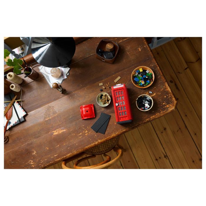 LEGO Ideas Cabina Telefónica Roja de Londres 21347, Juego de Construcción, 1460 Piezas, Multicolor