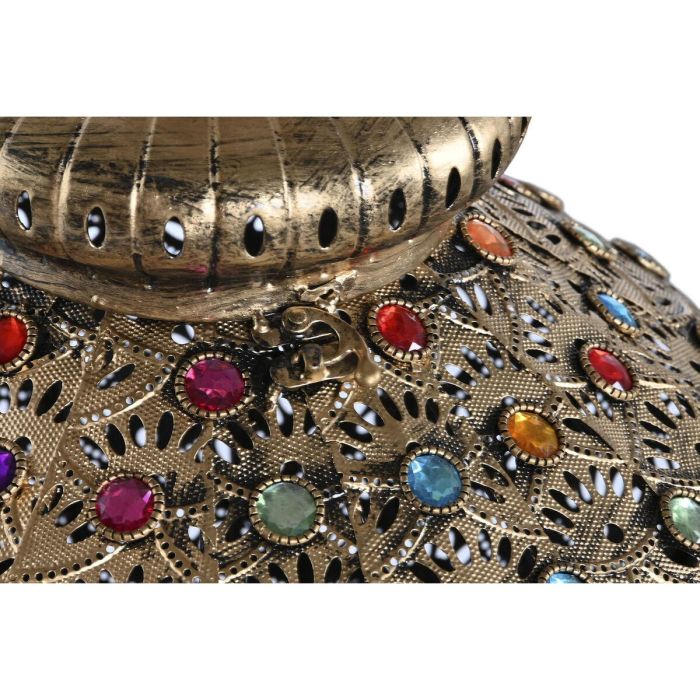 Lampara Sobremesa Arabe DKD Home Decor Dorado Multicolor 36 x 95 x 36 cm 2 Lampara Sobremesa Arabe DKD Home Decor Dorado Multicolor 36 x 95 x 36 cm 2