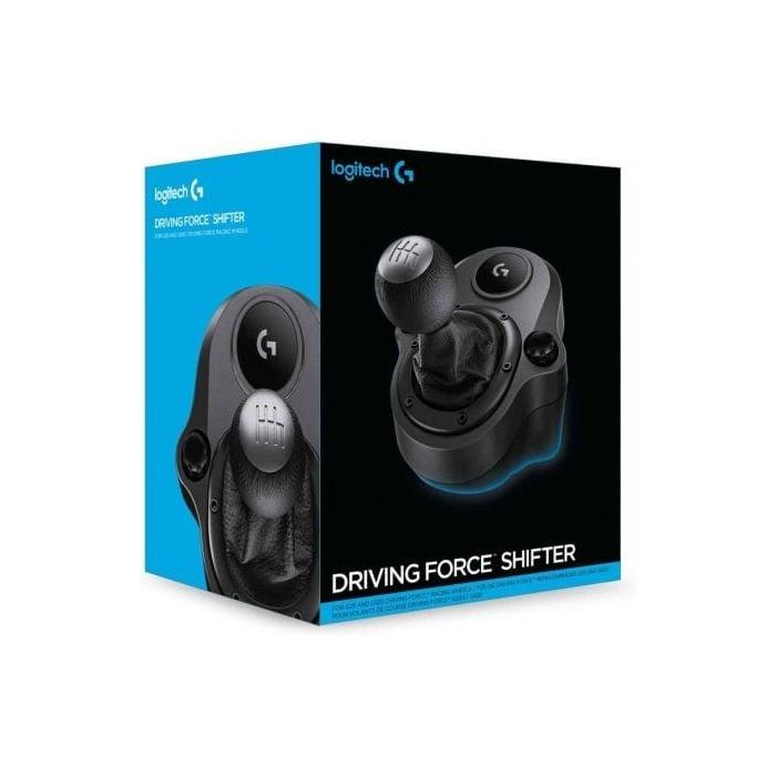 Logitech Palanca de Cambios Driving Force Shifter 6 Velocidades H-Pattern para Volantes G923 G29 G920 PC Consola PlayStation Xbox 3 Logitech Palanca de Cambios Driving Force Shifter 6 Velocidades H-Pattern para Volantes G923 G29 G920 PC Consola PlayStation Xbox 3