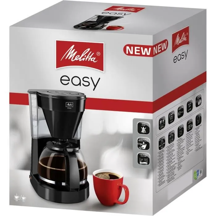 Melitta 1023-02 Cafetera con filtro - 1050 W - Negro 2 Melitta 1023-02 Cafetera con filtro - 1050 W - Negro 2