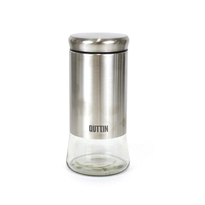 Tarro de Vidrio y Acero Quttin 1700 ml (12 Unidades) 5 Tarro de Vidrio y Acero Quttin 1700 ml (12 Unidades) 5
