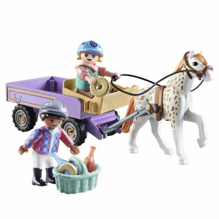 Carruaje con poni playmobil horse 3 Carruaje con poni playmobil horse 3