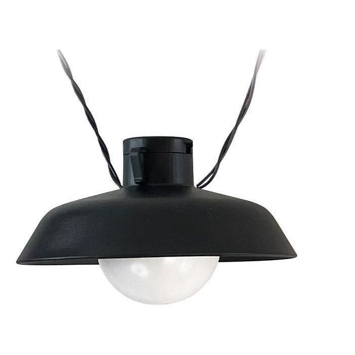 Luna AUC1728677356894 Guirnalda solar 5 m negra 10 bombillas 50 lúmenes recargable USB 3