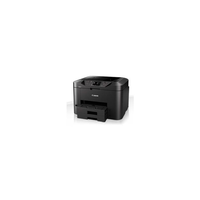 Canon 0958C009 Impresora Multifunción 4 en 1 MAXIFY MB2750 para Oficina. WiFi, Fax, Dúplex, ADF 50h, 500 hojas, Ethernet, Pantalla Táctil. Negra