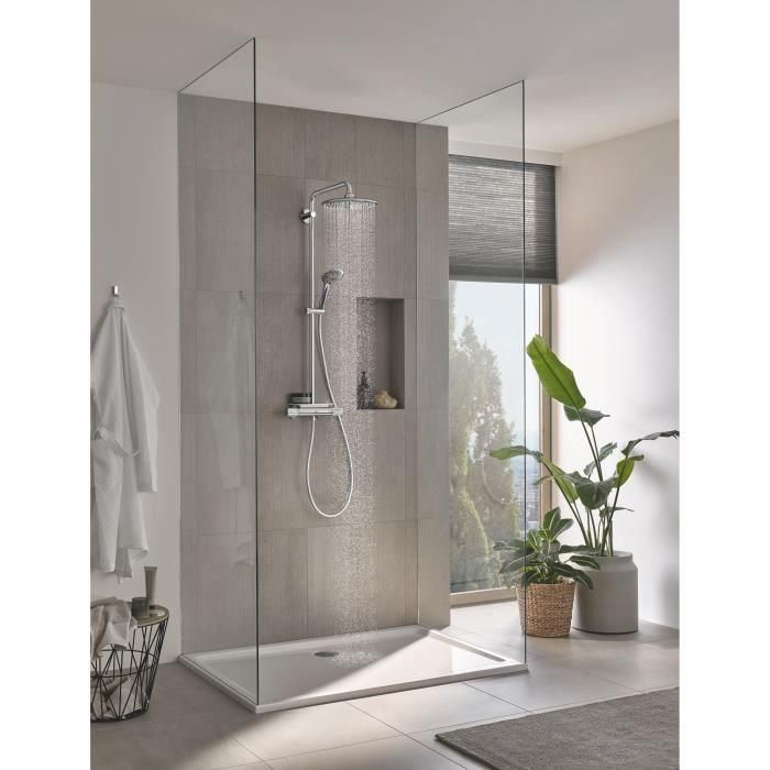 GROHE - Columna de ducha con mezclador termostático 1 GROHE - Columna de ducha con mezclador termostático 1