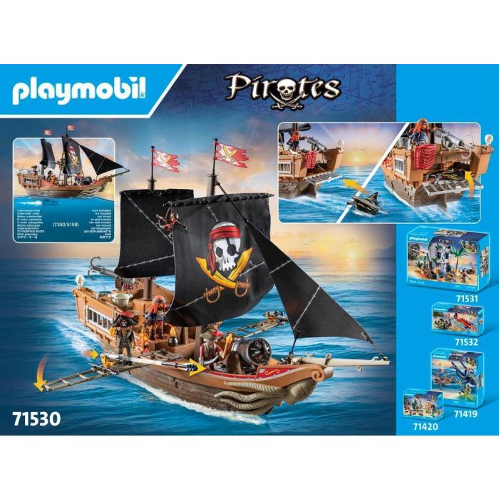 Playmobil Gran Barco Pirata Pirates 4