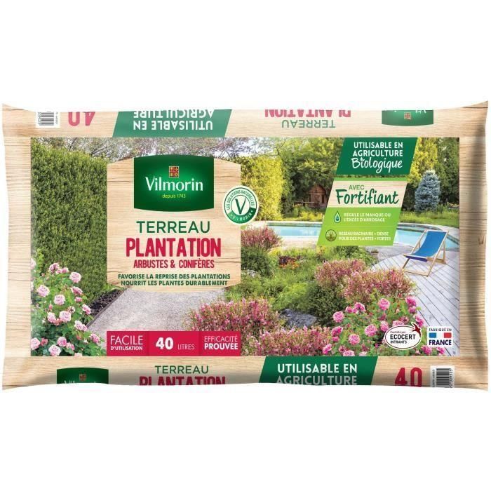 Tierra para setos - VILMORIN - 40 L Tierra para setos - VILMORIN - 40 L