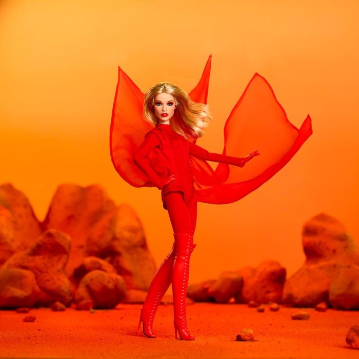 Barbie Muñeca Kylie Minogue Edición Especial JBJ38 Mattel, +6 años 5