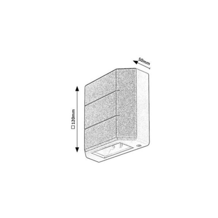 Aplique Exterior RABALUX "Lippa" LED 70Lm 6W 70Lm IP54 [RAB-7319] 3