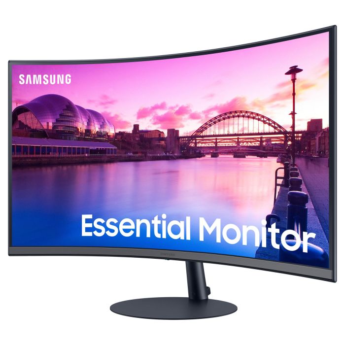 Samsung Monitor Curvo S27C390EAU 27 Pulgadas Full HD VA 4ms 2xHDMI DisplayPort Altavoces Integrados Negro/Gris Oscuro