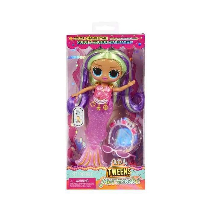 Muñeca l.o.l. surprise tween sirena - cleo cove. su cola cambia de color 25,4x12,7x6,35 cm Muñeca l.o.l. surprise tween sirena - cleo cove. su cola cambia de color 25,4x12,7x6,35 cm