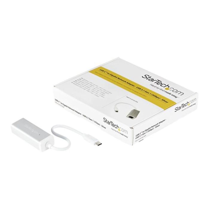 Adaptador de Red Startech US1GC30A Plateado
