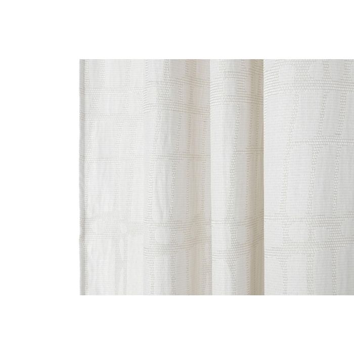 Cortina Urban DKD Home Decor Beige 260 x 140 cm (2 Unidades) 2 Cortina Urban DKD Home Decor Beige 260 x 140 cm (2 Unidades) 2