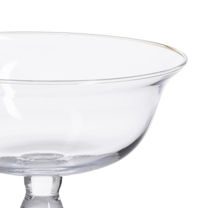 Copa Decoración Transparente Cristal 20 X 20 X 14 cm