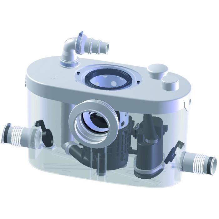 Trituradora de inodoro silencioso SFA SANIPRO XR UP 1 Trituradora de inodoro silencioso SFA SANIPRO XR UP 1