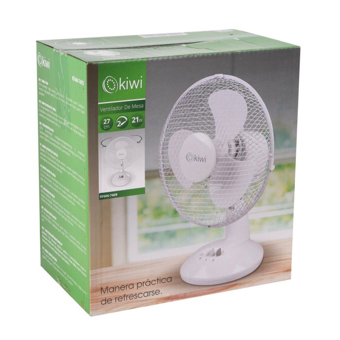Ventilador Inde 27 cm 2 velocidades - 21W (4 Unidades) 3 Ventilador Inde 27 cm 2 velocidades - 21W (4 Unidades) 3