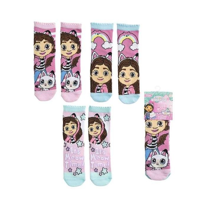 Pack calcetines 3 piezas gabby´s dollhouse t.27/30 1 Pack calcetines 3 piezas gabby´s dollhouse t.27/30 1