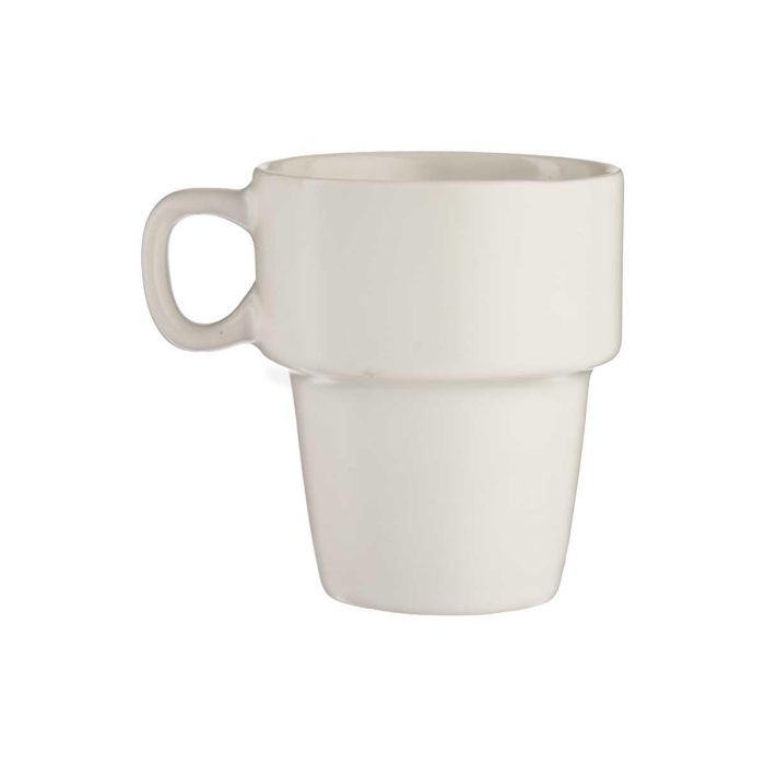 Set 6 Tazas Porcelana Apilable Blanco 36Cl C Supor Vessia 11X34CM (6 Unidades) 1 Set 6 Tazas Porcelana Apilable Blanco 36Cl C Supor Vessia 11X34CM (6 Unidades) 1
