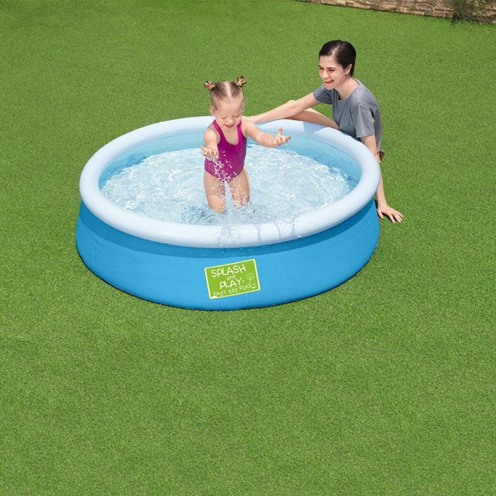 Bestway Piscina Hinchable Infantil Aro 152x38 cm +2 Años Jardin 57241 4