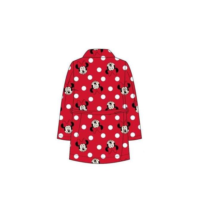 Batín Infantil Minnie Mouse Rojo 4 Años 1