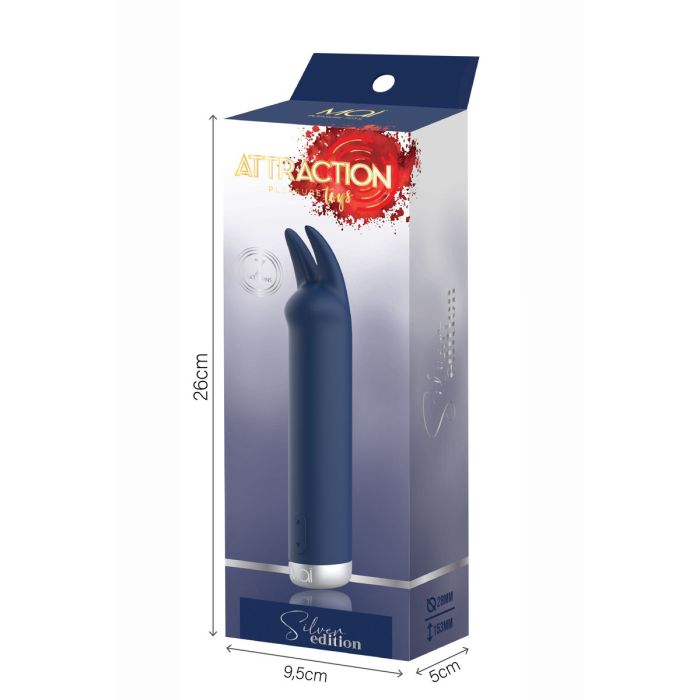 Estimulador de Clítoris Attraction Mai Pleasure Toys Azul 4