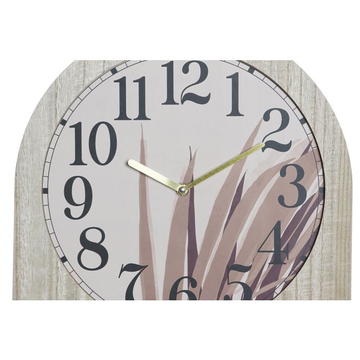 DKD Home Decor Reloj Boho Natural Multicolor 4.5 x 56 x 34 cm (2 Unidades) 2