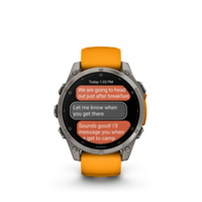 Smartwatch GARMIN Fénix 8 AMOLED Naranja 1,4" Ø 46 mm Ø 47 mm 18 Smartwatch GARMIN Fénix 8 AMOLED Naranja 1,4" Ø 46 mm Ø 47 mm 18