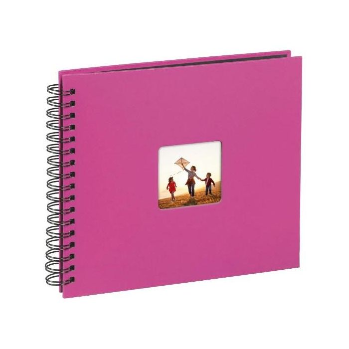 Hama Fine Art Spiral pink 36x32 50 schwarze Seiten 10608 1 Hama Fine Art Spiral pink 36x32 50 schwarze Seiten 10608 1