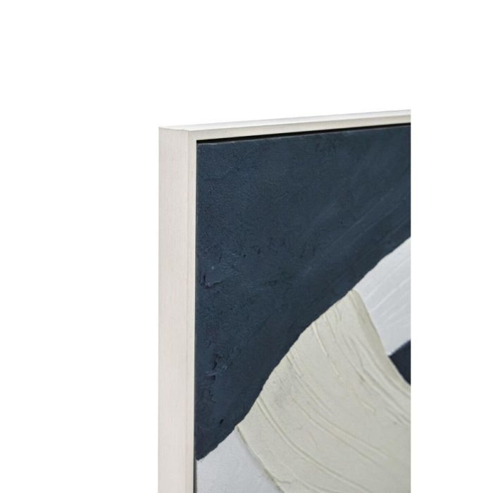 DKD Home Decor Cuadro Urban Lienzo PS Azul y Blanco 123x83 cm Moderno (2 Unidades) 3