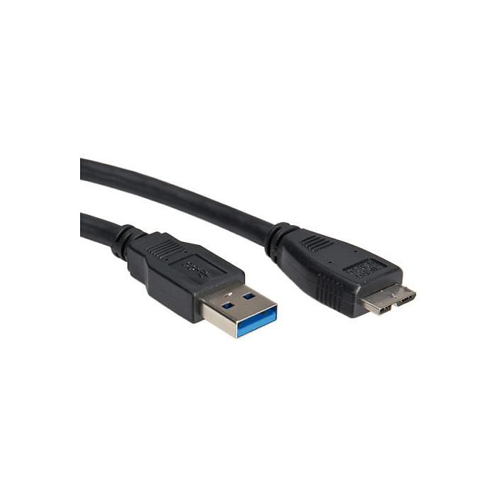 ROLINE 11.02.8875 Cable USB 3.2 Gen 1 A a Micro-B Macho/Macho Negro 2m 1