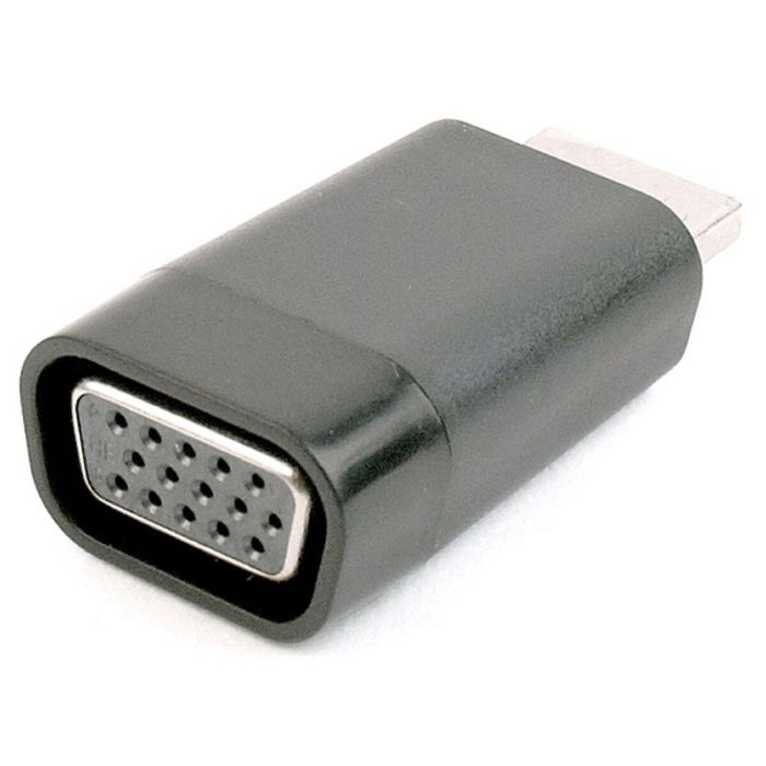 Adaptador HDMI a VGA GEMBIRD A-HDMI-VGA-001 1080 px 60 Hz Negro 0 Adaptador HDMI a VGA GEMBIRD A-HDMI-VGA-001 1080 px 60 Hz Negro 0