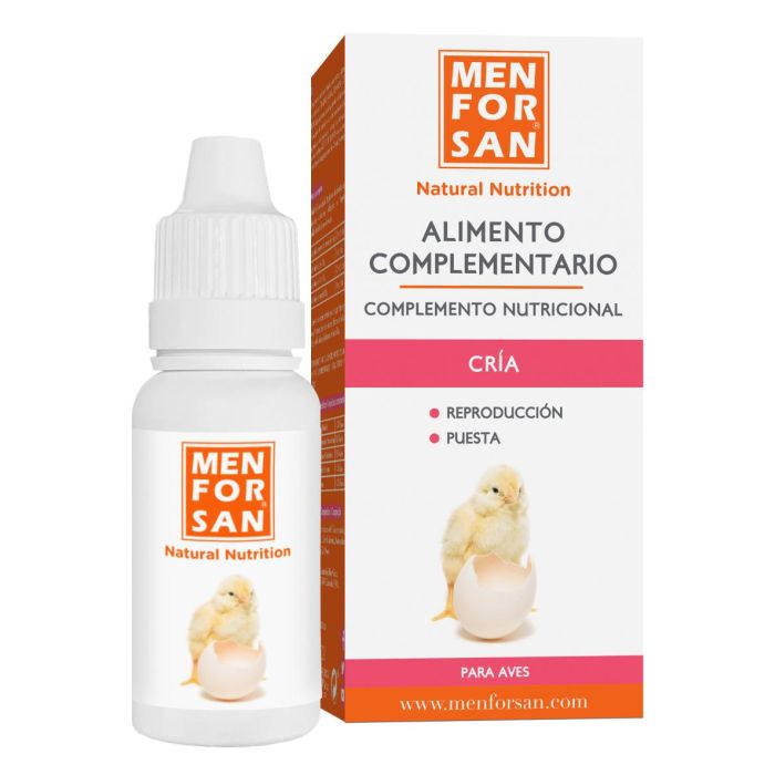 Men For San Pienso Complementario para Aves de Cría: Estimula Canto, Trino y Fertilidad, con Vitaminas y Metionina 30 ml