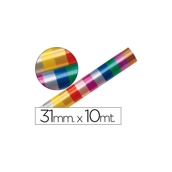 Cinta Fantasia 10 Mt X 31 mm Surtido 10 unidades