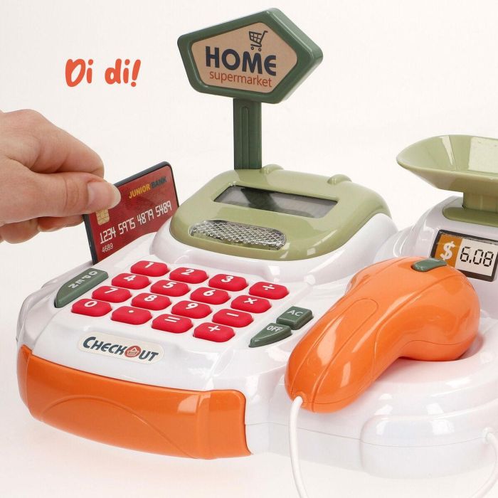 Caja Registradora de Juguete 23 x 14 x 17 cm 4 Unidades 2 Caja Registradora de Juguete 23 x 14 x 17 cm 4 Unidades 2