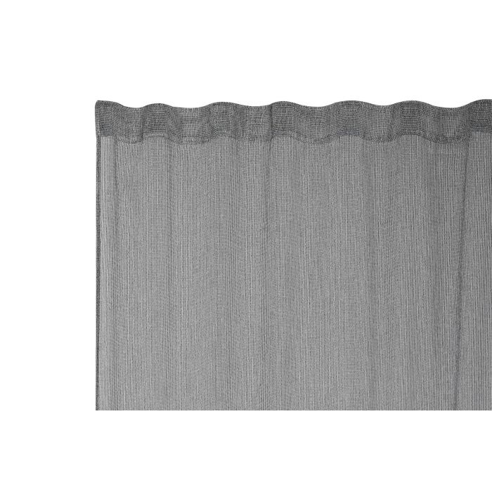 Cortina Urban DKD Home Decor Gris 260 x 260 x 140 cm (2 Unidades) 2