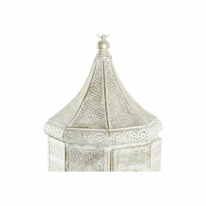 Farola Arabe DKD Home Decor Blanco Dorado 30 x 71 x 30 cm 1