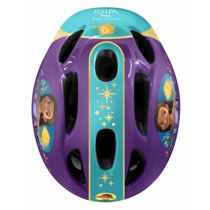 Disney DIS3496274671003 Casco Deportivo Infantil Wish Talla S Ajustable 53-56cm con Ventilación y Espuma Interna Confort 2