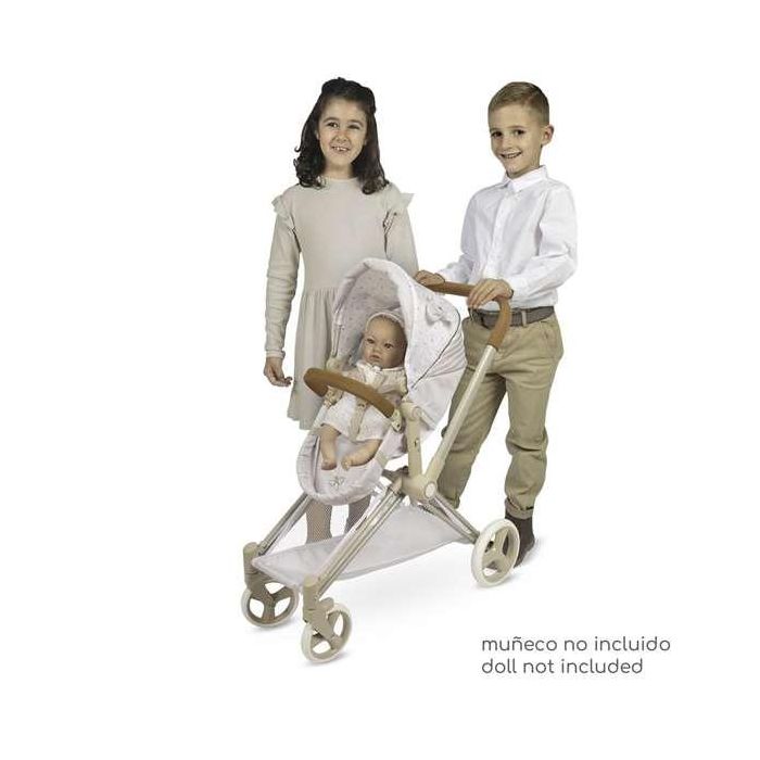 Decuevas Coche de Muñeca 3x1 Plegable Verona 79x65x38 cm para Muñecas hasta 50 cm 3