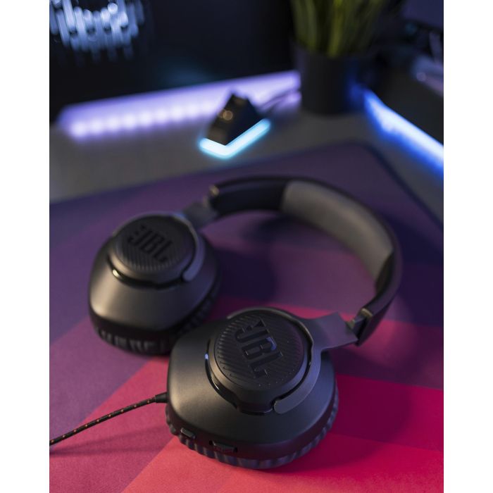 JBL Harman Quantum 100 Auriculares Gaming Over-Ear con Micrófono Negro 4