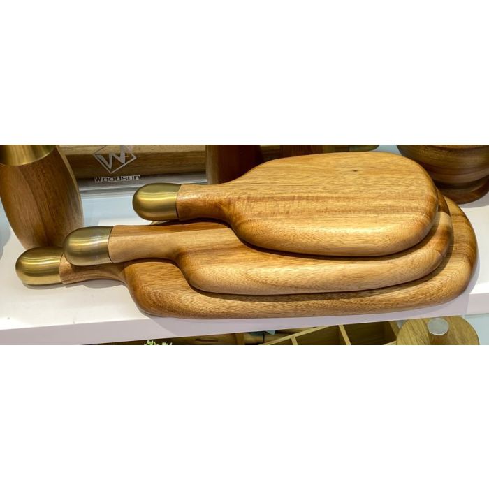 Tabla Cortar Basicos DKD Home Decor Natural Dorado 15 x 3 x 43 cm 1 Tabla Cortar Basicos DKD Home Decor Natural Dorado 15 x 3 x 43 cm 1