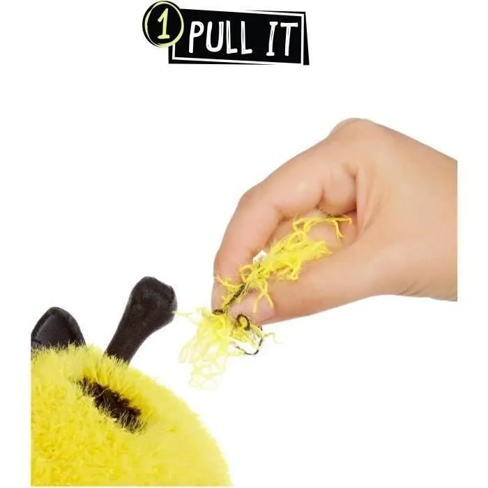 Fluffies Stuffiez Peluche ASMR Personalizable Abeja/Ladybug LIT0035051594284 con Relleno para Sacar y Descubrir Otro Personaje 1