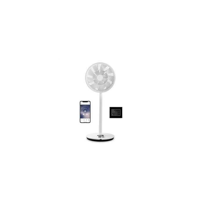 Duux DXCF13 Ventilador de Sobremesa o Pie Silencioso Flex Smart Blanco, Control por App, 26 Velocidades, Portátil Duux DXCF13 Ventilador de Sobremesa o Pie Silencioso Flex Smart Blanco, Control por App, 26 Velocidades, Portátil