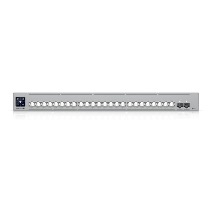 Ubiquiti USW-Pro-XG-24-PoE Conmutador de Red Gestionado L2/L3, 24 Puertos 10G Ethernet PoE+++ 720W, 2 Puertos SFP28, 460 Gbps, Montaje en Rack 1U 1