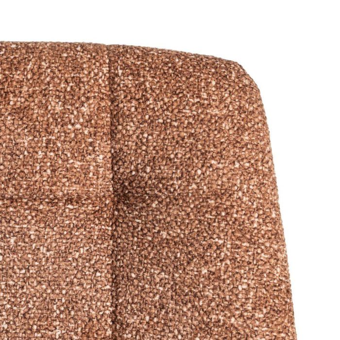 Silla Jaspeado Ocre Tejido-Metal 44 X 52 X 86 cm