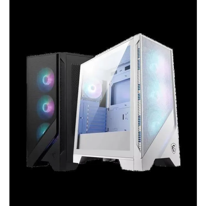 MSI MAG FORGE 320R AIRFLOW WHITE Caja MID-TOWER BLANCA 306-7G23W21-HH9 2